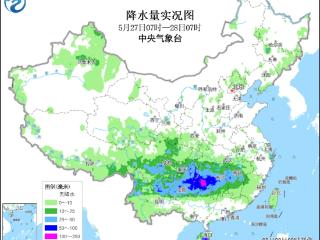 暴雨黄色预警生效中 江西福建广东广西等地有暴雨或大暴雨