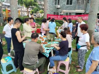 海口龙华端午粽香进小区，基层治理暖民心