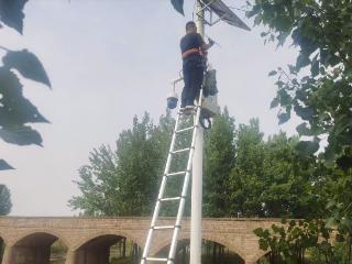 莒南县道口镇安装环保监控，为生态环境保驾护航