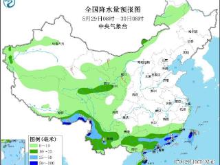 中央气象台：华南等地仍有较强降水 局地有雷暴大风