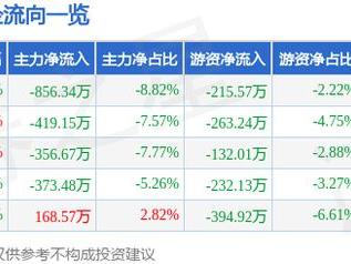 国际复材（301526）5月28日主力资金净卖出856.34万元
