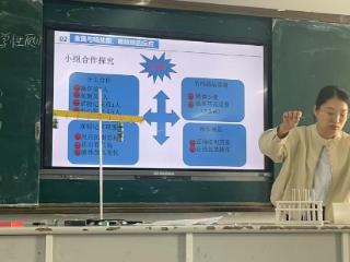 菏泽鲁西新区陈集镇中学举办青年教师教学大赛
