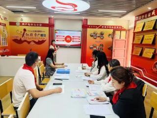 菏泽鲁西新区佃户屯中心小学举行少先队分批入队仪式