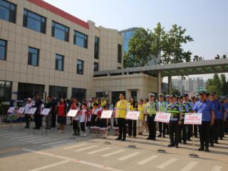 聊城市“红纽扣”护学联盟宣教基地揭牌