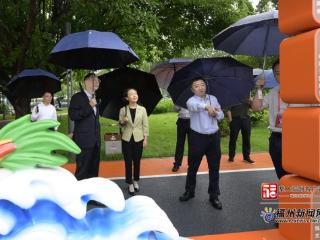 郭宁宁吴贤德检查龙舟赛筹备和端午节前安全生产