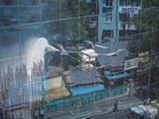 “空中蜘蛛侠”双剑合璧 高空洗楼效率提五倍