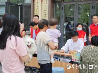 暖心服务零距离 山东省农业科学院“双报到”活动获居民点赞