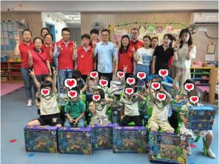 中建七局六公司万林华府项目开展“情系特殊儿童，让爱筑满童心” 关爱残疾儿童慰问活动