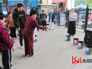 秦皇岛经开区黄河道街道举办垃圾分类主题宣传活动