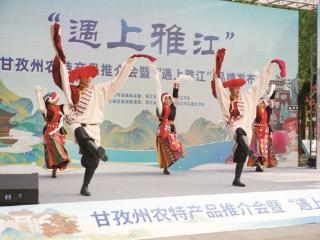 甘孜农特产来杭吆喝 “遇上雅江”正式亮相