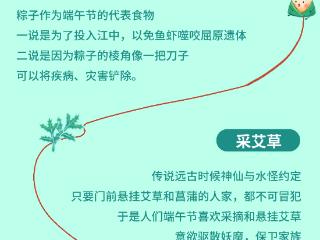 网络中国节 | 一图读懂：端午习俗知多少