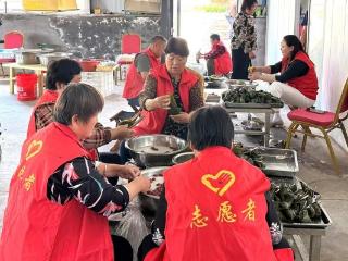 【“泉”在济南过端午】济南市莱芜区羊里街道仪封村开展“粽叶飘香暖端午 情系老人送关怀”活动