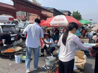 济南市莱芜区苗山镇：安全宣传“进大集” 科普知识入民心