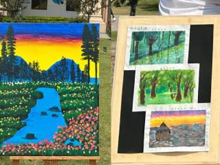 临沂外国语学校举办迎端午作业展