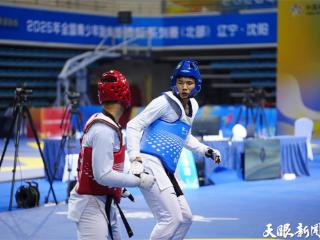 贵州小将刘博勇夺全国青少年跆拳道锦标系列赛男子+78公斤级冠军