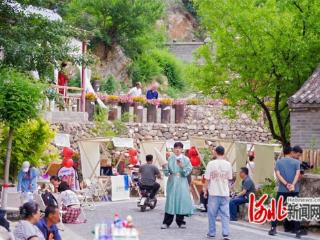 涿鹿东窑沟“千年遗梦・端午汉服游园会”启幕