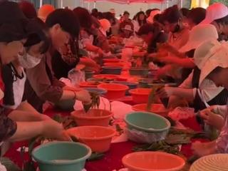 临沂市举行“粽香聚邻里 端阳共此时”邻里文化节活动