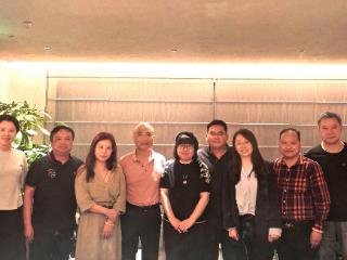 姜琍敏、蒯天在北京看望文学艺术界名家