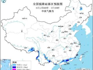 暴雨+强对流双预警齐发 我国多地将有8级以上雷暴大风天气