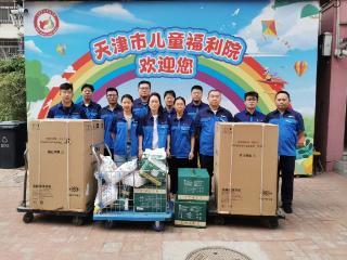 中交一公局建筑公司天津东丽项目青年员工赴 儿童福利院开展六一慰问活动 扫码阅读手机版