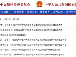 97人被查，41人被处分！中央纪委国家监委发布5月反腐月报