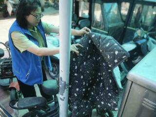 济阳街道财工街社区挥别杂乱、拥抱整洁