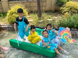 端午六一 “粽”享童趣 济南历下三幼嵘汇园开展双节特别活动