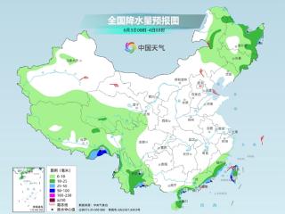 华南沿海等地较强降雨持续 华北黄淮高温发展增多