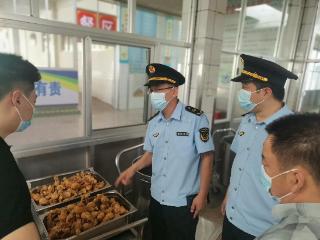 山东宁阳：开展高考护航行动 保障师生饮食安全