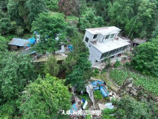 黄平一处山体滑坡，成功预警并提前转移5户17人