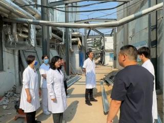 织密安全防护网 情暖一线建设者丨德州市第七人民医院开展安全大检查及慰问活动