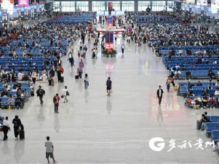 端午运输收官 贵州地区铁路发送旅客155万人